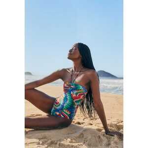Chevron Toucans One Piece Swimsuit